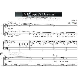 A Puppet's Dream合唱谱_歌曲简谱