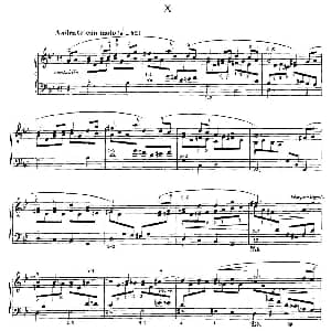 20 Petites Etudes, Op.91 钢琴谱 莫什科夫斯基