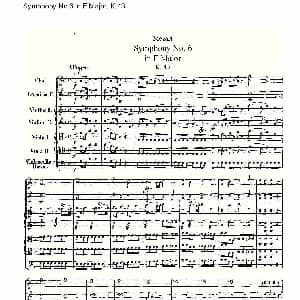 Symphony No.6 in F Major, K.43 F大调第六交响曲K.43