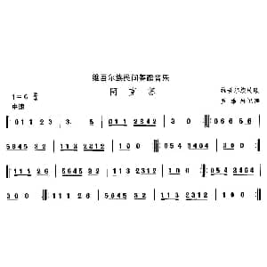 阿克 维吾尔族舞蹈 中国民族民间舞曲选