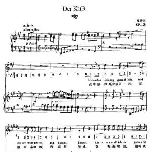 Der KuB_外国歌谱