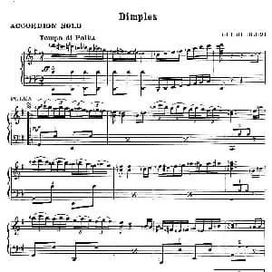 手风琴谱 | Dimples