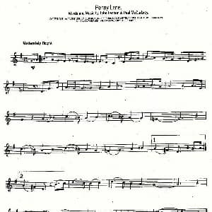 萨克斯谱 | Penny Lane