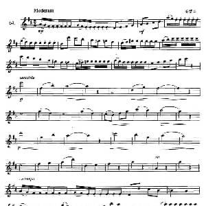 萨克斯谱 | 萨克斯练习曲合集 2—64 安德森