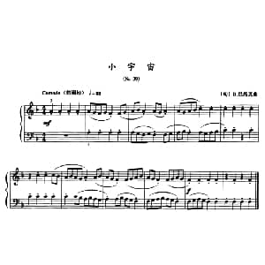 小宇宙 钢琴谱 匈 B 巴托克