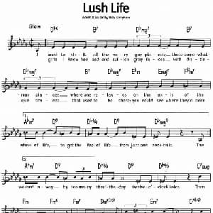 蓝调音乐:Lush Life_外国歌谱