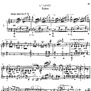 Soirées Musicales S.424 钢琴谱 李斯特改编