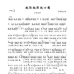 越陷越深越心痛_歌曲简谱_词曲:李泽坚 李泽坚