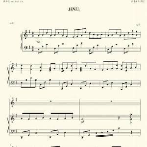 jewel_歌谱投稿_词曲:滨崎步 Tetsuya Yukumi