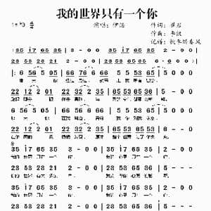 梦_歌谱投稿_词曲:崔岩 李凯