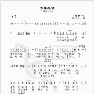青藏之梦_歌谱投稿_词曲:任喜贵 张千一