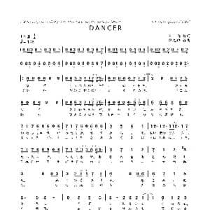 日 DANCER_歌曲简谱_词曲:牛肉 雄之助
