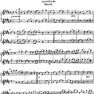 长笛曲谱 | 莱枸克斯长笛二重奏 Legoux 莱枸克斯