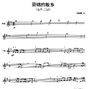 二胡谱 | 灵魂的故乡 胡晓流