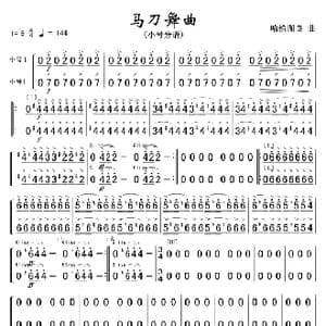 马刀舞曲 小号分谱 简谱_歌曲简谱_词曲: 哈恰图良
