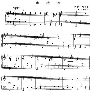 手风琴谱 | 山楂树 张红旗改编版