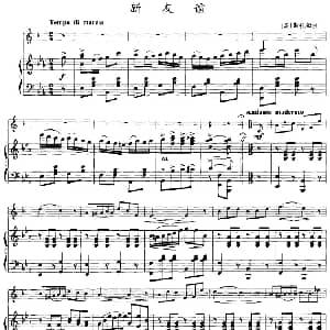 新友谊 小号 钢琴伴奏 美 斯托姆