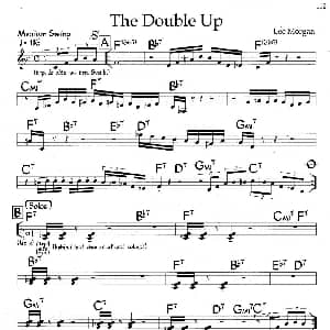The Double Up 钢琴谱