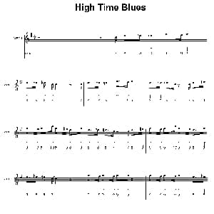 口琴谱 | High Time Blues 布鲁斯