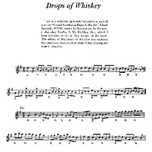 小提琴谱 | Drops of Whiskey 爱尔兰民歌