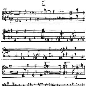 为加料钢琴而作的奏鸣曲与间奏曲 钢琴谱 约翰 凯奇