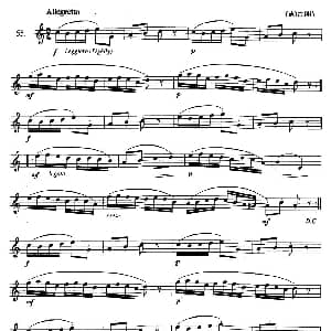 萨克斯谱 | 萨克斯练习曲合集 2—55 吉利特