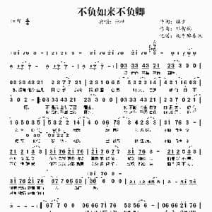 不负如来不负卿_歌谱投稿_词曲:林夕 邓智伟