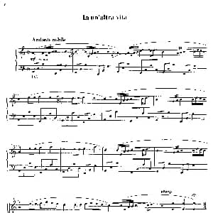 In un'altra vita 钢琴谱 Ludovico Einaudi