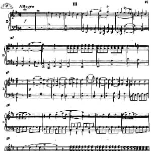 二十八部钢琴协奏曲 No.5 钢琴谱 莫扎特