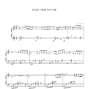 Right Here Waiting 钢琴谱 Richard Marx
