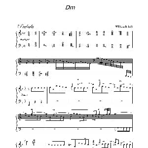 Dm 钢琴谱 Babell