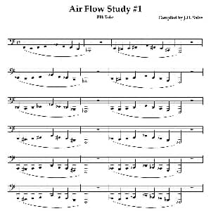 Air Flow Study Bb Tuba 大号练习教材选曲