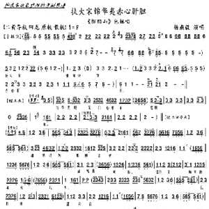 探阴山 扶大宋锦华以赤心肝胆_歌谱投稿