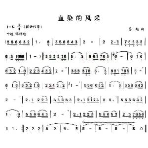葫芦丝谱 | 血染的风采 苏越