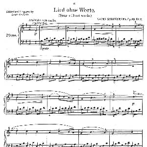 Album f the Young Op 62 钢琴谱 泽维尔 沙温卡