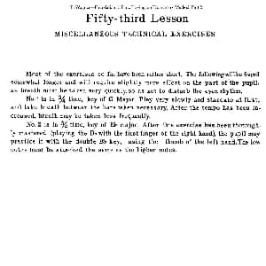 长笛曲谱 | 长笛演奏基础教程练习 53—59 E Wagner E 韦格