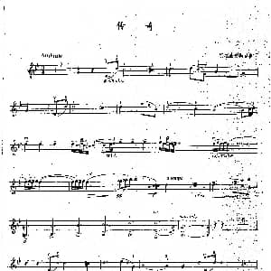 小提琴谱 | 传奇 维尼亚夫斯基