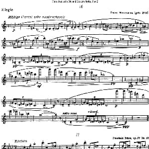 长笛曲谱 | 斯勒新老风格长笛练习重奏曲 第二部分 NO.16 NO.17 Siegfried Thiele S. 斯勒