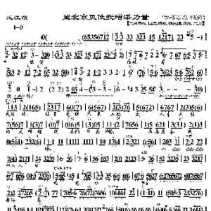 龙江颂 望北京更使我增添力量_歌曲简谱_词曲:暂无 恒流星制谱