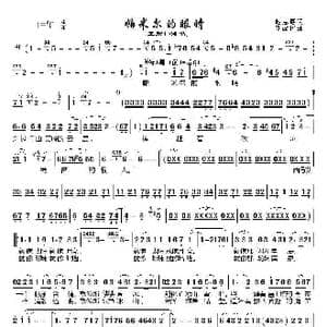 帕米尔的眼睛_歌谱投稿_词曲:赵思恩 刘澍民