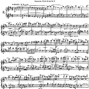 长笛曲谱 | 苏斯曼12首长笛重奏曲Op.53 NO.8 NO.9 Soussmann 苏斯曼