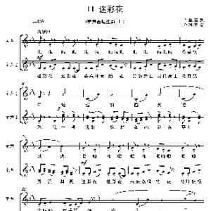 迷彩花_歌曲简谱_词曲:王磊 栾凯