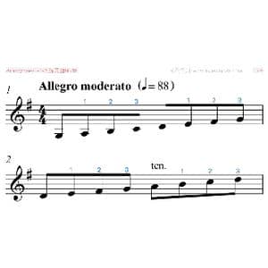 练习曲No.16_歌曲简谱_词曲: 法拉拉