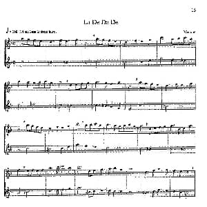 萨克斯谱 | 16首爵士二重奏 La De Da De