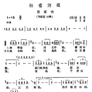 相看泪眼_歌谱投稿