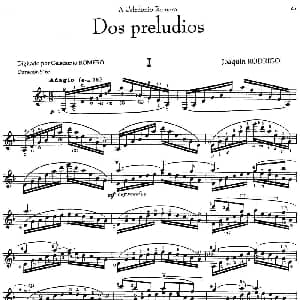 Joaquin Rodrigo Music for Guitar 吉他谱 Joaquín Rodrigo