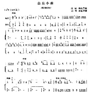 山东小曲 板胡 扬琴伴奏 原野 何化君曲 刘明源配伴奏