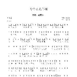 为什么还不睡_歌谱投稿_词曲:崔宸杰 崔宸杰