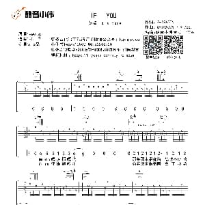 if you 吉他谱 bigbang G.D G.D
