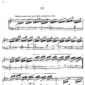 20 Petites Etudes, Op.91 钢琴谱 莫什科夫斯基